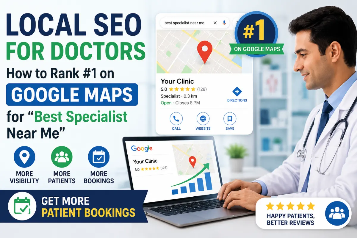 Local SEO for Doctors - Rank #1 on Google Maps